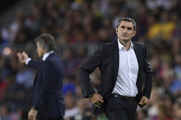 Ernesto Valverde Semringah Lihat Persaingan Sehat di Lini Tengah Barcelona