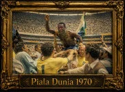 Kilas Balik Piala Dunia 1970: Trofi Bersejarah Jules Rimet dan Kejayaan Tim Terbaik Sepanjang Masa Brasil di Azteca