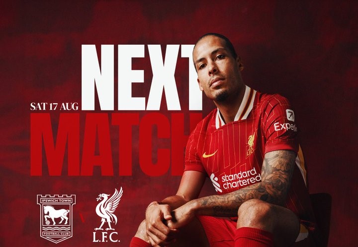 Prediksi dan Statistik Ipswich Town Vs Liverpool: The Reds Perkasa di Laga Pembuka