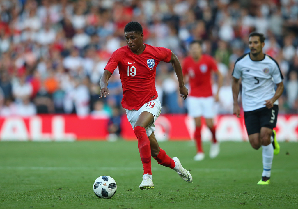 Gol Fantastis Rashford ke Gawang Kosta Rika Picu Perdebatan Jelang Piala Dunia 2018