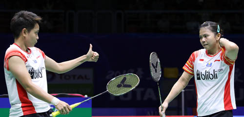  Semifinal Piala Sudirman 2019: Greysia/Apriyani Kandas, Indonesia Gagal ke Final 