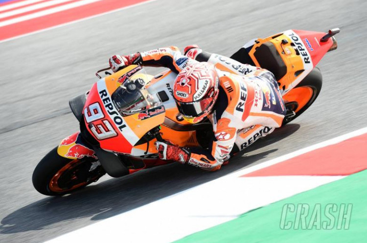 Kualifikasi MotoGP Valencia: Marquez Kecelakaan, Lorenzo dan Rossi Start dari Belakang 