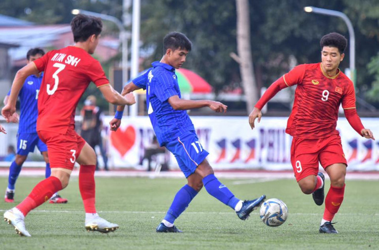 SEA Games 2019: Thailand Tersingkir Usai Seri 2-2, Vietnam Juara Grup Ditemani Timnas Indonesia U-23 ke Semifinal