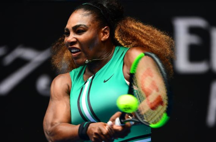 Meski Belum Lama Melahirkan, Serena Williams Melaju ke Babak Kedua Australia Open