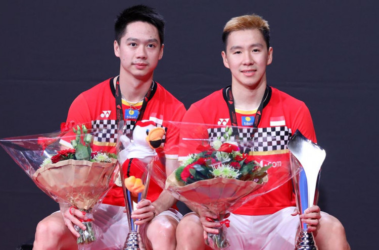 Final Denmark Open 2019: Kalahkan Hendra/Ahsan Lagi, Kevin/Marcus Antar Indonesia Juara Umum