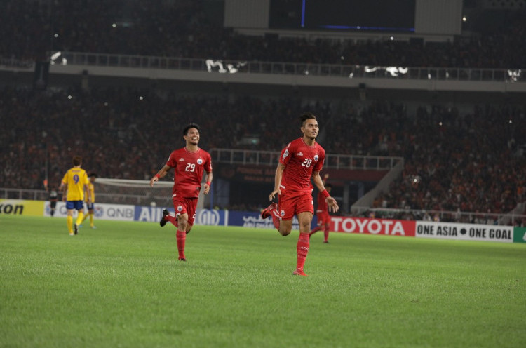 Gol Rezaldi Hehanusa Jadi Kandidat Goal of The Week Laga Kedua Fase Grup Piala AFC