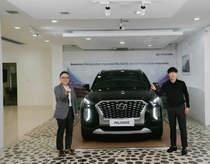 Shin Tae-yong Dapat Mobil dari Pabrikan Korsel