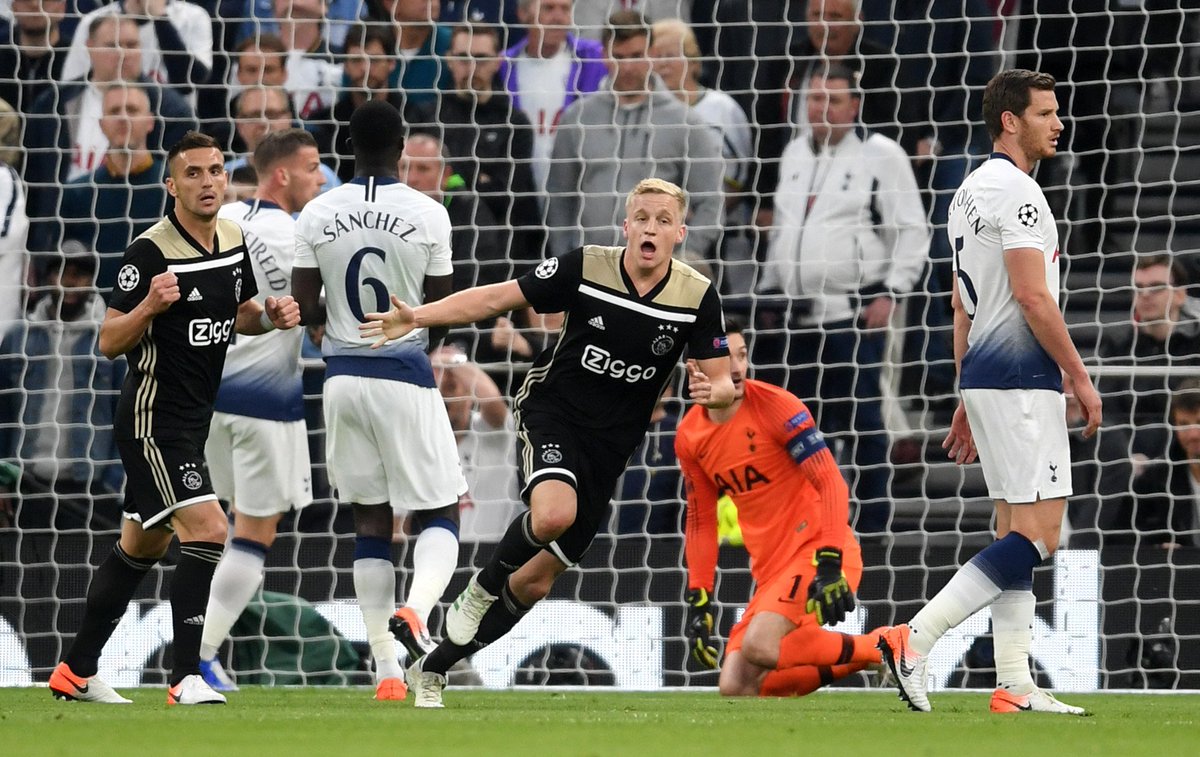 7 Fakta Menarik Usai Ajax Amsterdam Mempermalukan Tottenham Hotspur