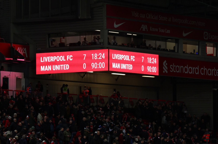 Deretan Fakta Menarik dari Pesta Gol Liverpool ke Gawang Manchester United