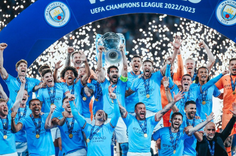 8 Fakta Menarik Usai Manchester City Kalahkan Inter di Final Liga Champions