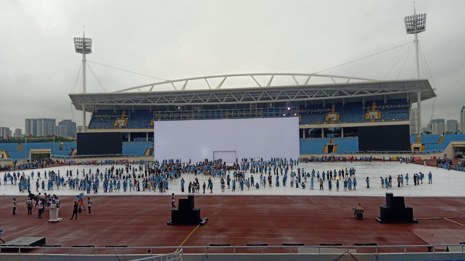 SEA Games 2021: Kota Hanoi Diguyur Hujan Jelang Upacara Pembukaan