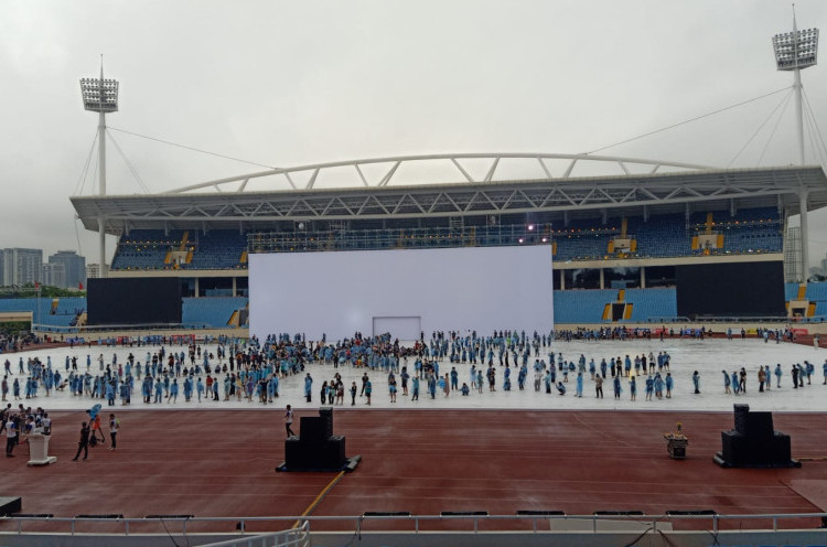 SEA Games 2021: Kota Hanoi Diguyur Hujan Jelang Upacara Pembukaan