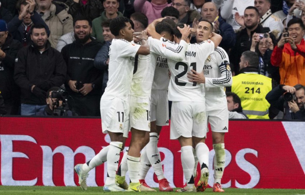 Hasil LaLiga: Menang 4-1 atas Las Palmas, Real Madrid Naik ke Puncak