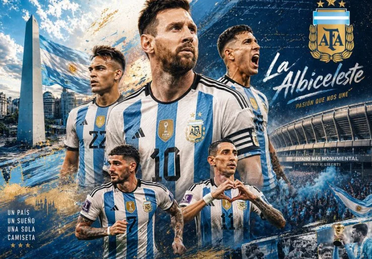 Profil Tim Kandidat Juara Piala Dunia 2026: Timnas Argentina, Last Dance Lionel Messi