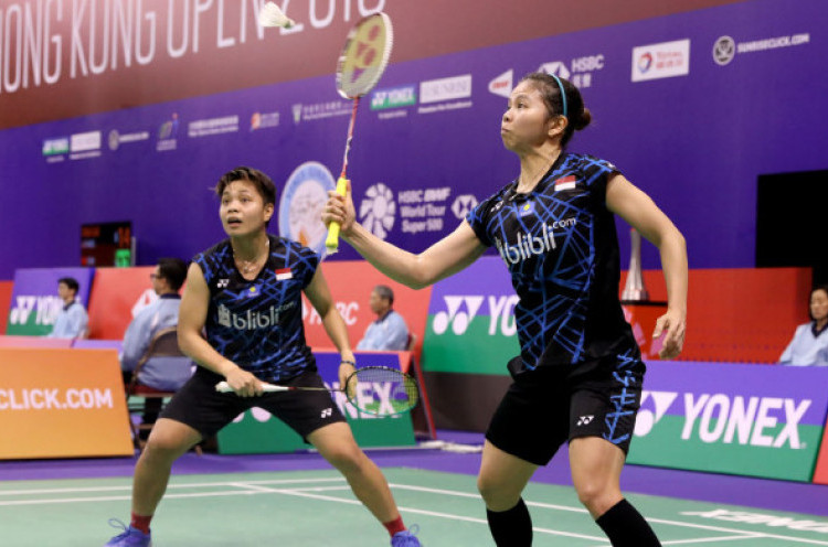 Kalah Lagi, Peluang Greysia / Apriyani Tertutup di BWF World Tour Finals 2018