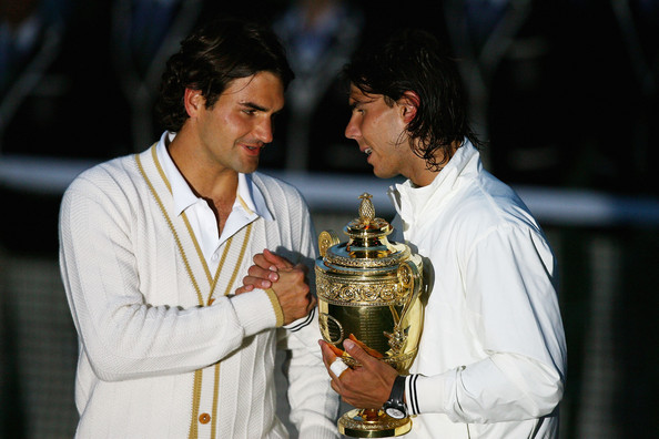 Roger Federer dan Rafael Nadal