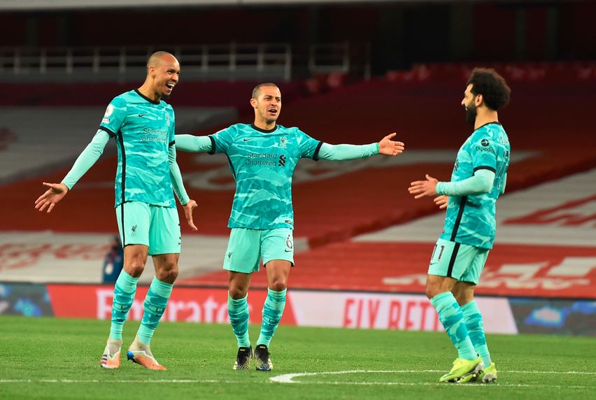 Hasil Laga-laga Liga Eropa: Liverpool Bantai Arsenal, Inter Menjauh