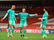 Hasil Laga-laga Liga Eropa: Liverpool Bantai Arsenal, Inter Menjauh