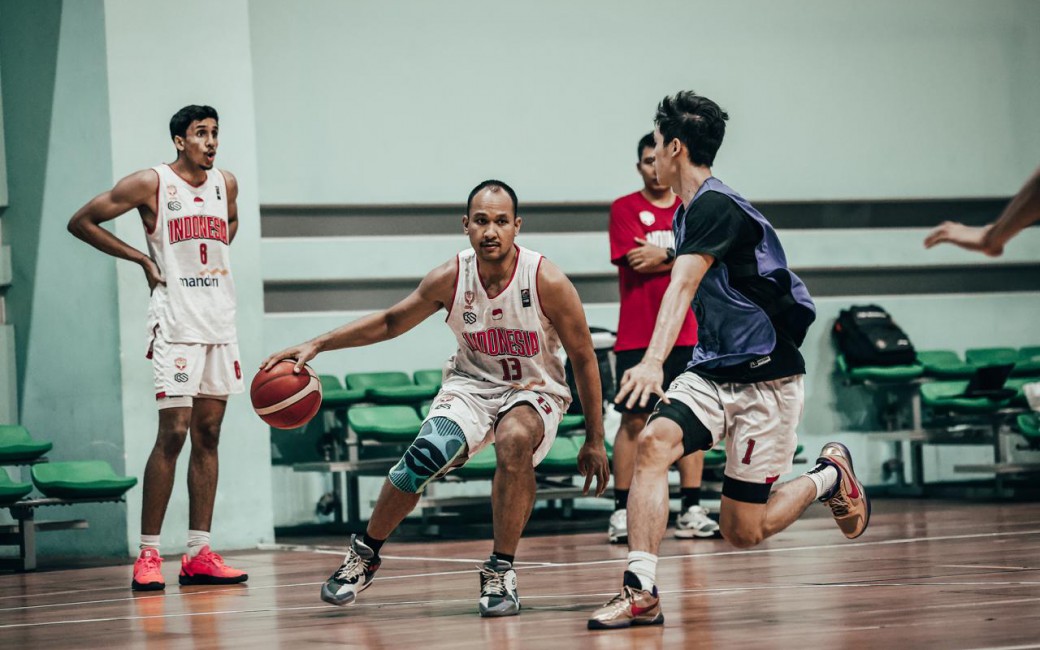Jelang Hadapi Korsel, Timnas Basket Indonesia Latih Tanding Melawan Tim IBL