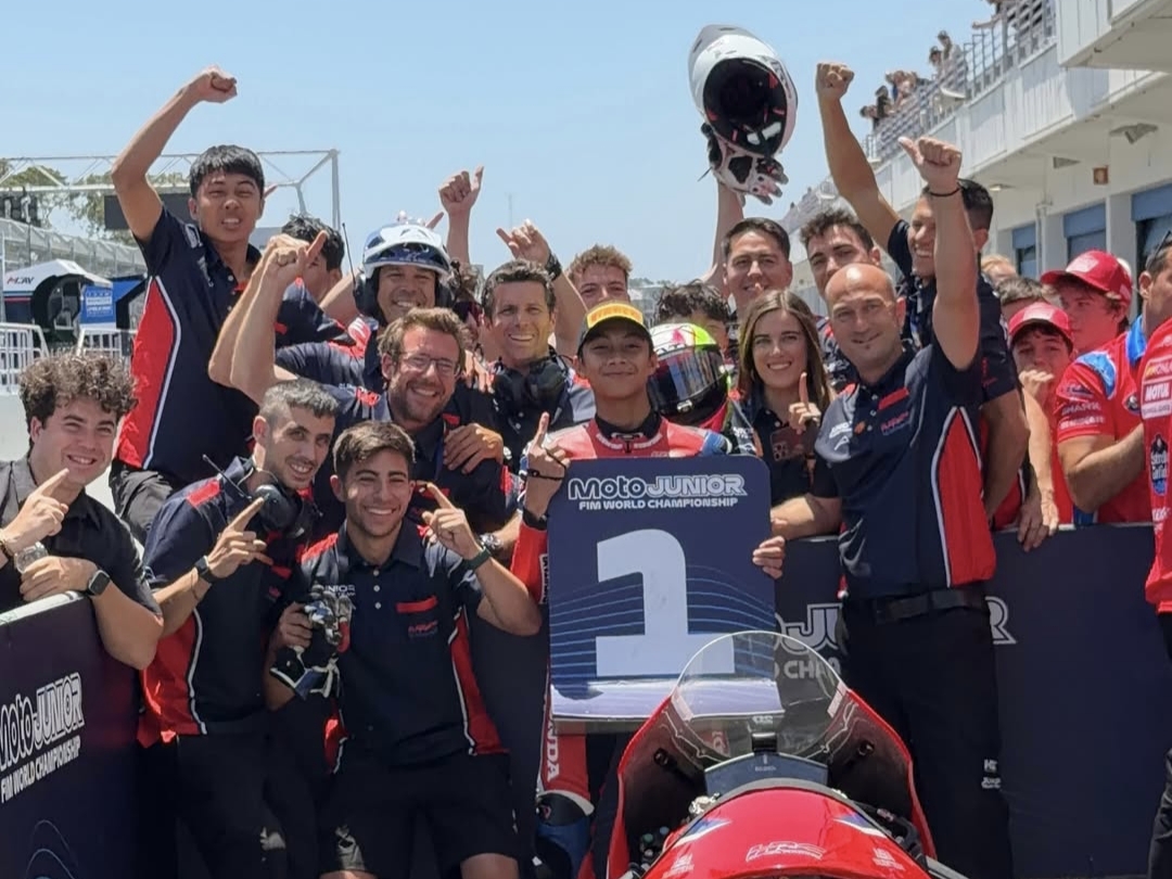 Curi Perhatian di Estoril, Kiandra Ramadhipa Ungkap Target di Moto3 Junior World Championship 2026