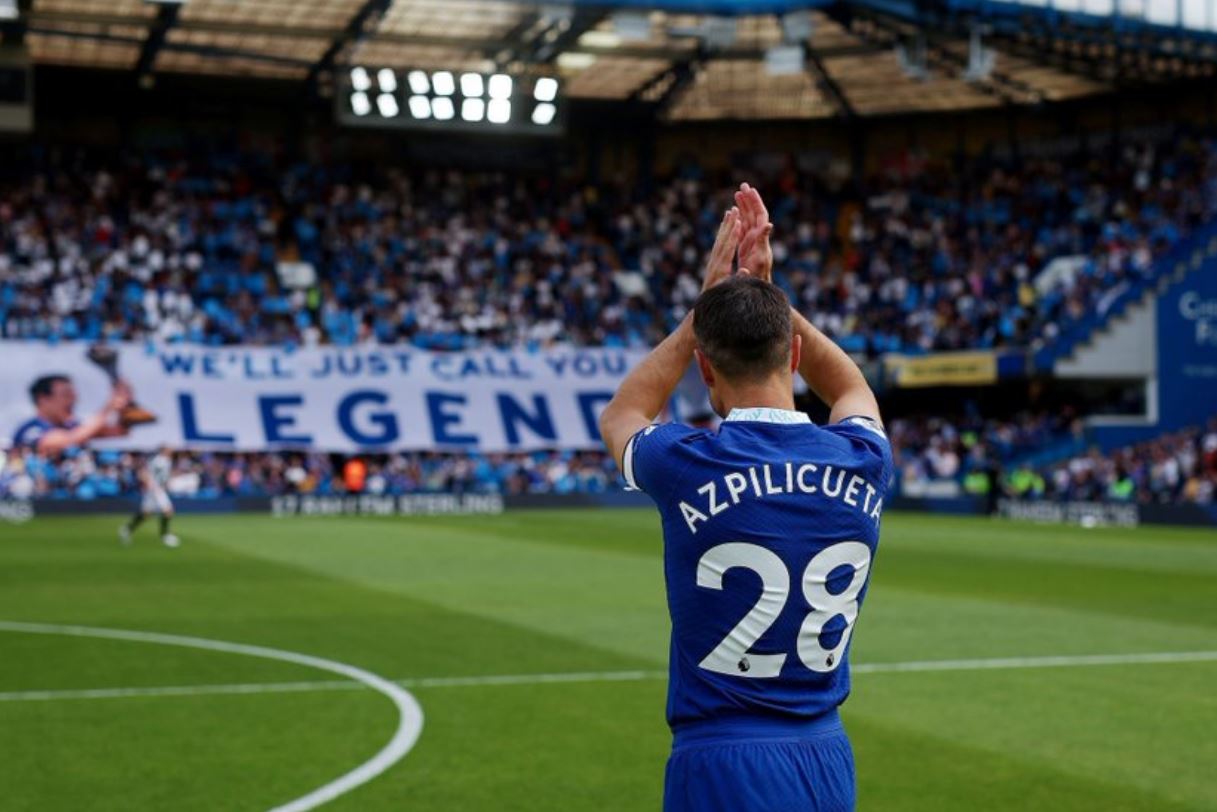 Perpisahan Emosional Cesar Azpilicueta dengan Chelsea