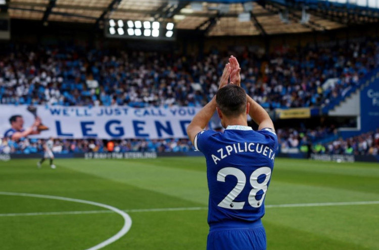 Perpisahan Emosional Cesar Azpilicueta dengan Chelsea
