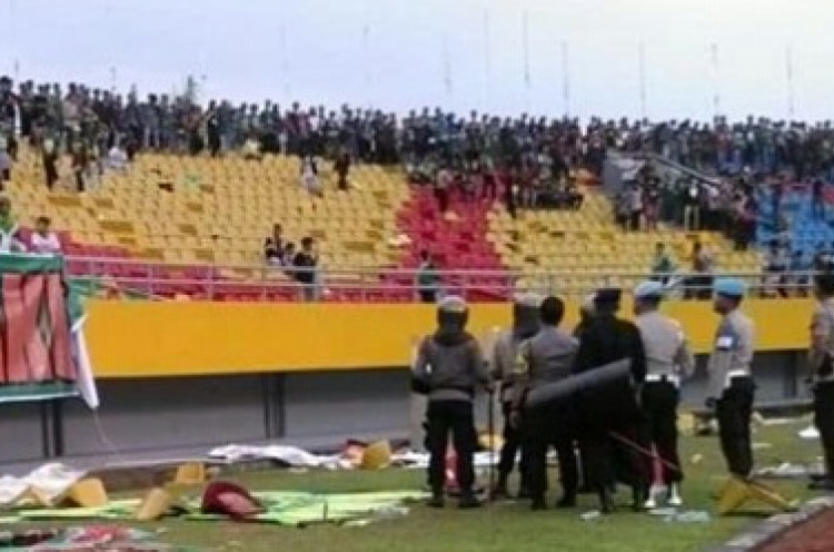Suporter Copot dan Lempar Bangku Penonton, Sriwijaya FC Terancam Terusir dari Stadion Gelora Jakabaring