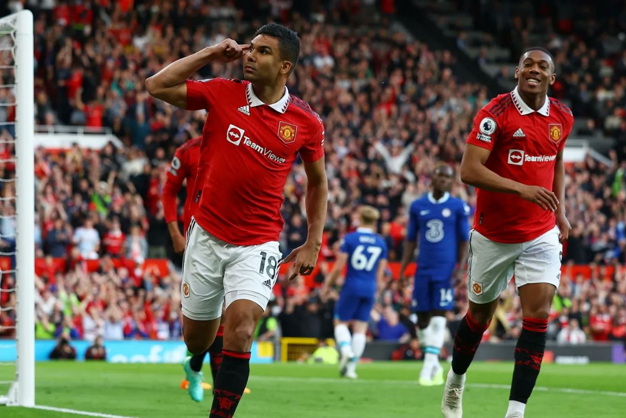 Manchester United 4-1 Chelsea: Segel Zona Liga Champions, Red Devils Rebut Posisi Tiga