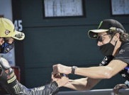 Sang Adik Kecelakaan, Fokus Rossi Bercabang Jelang MotoGP Prancis