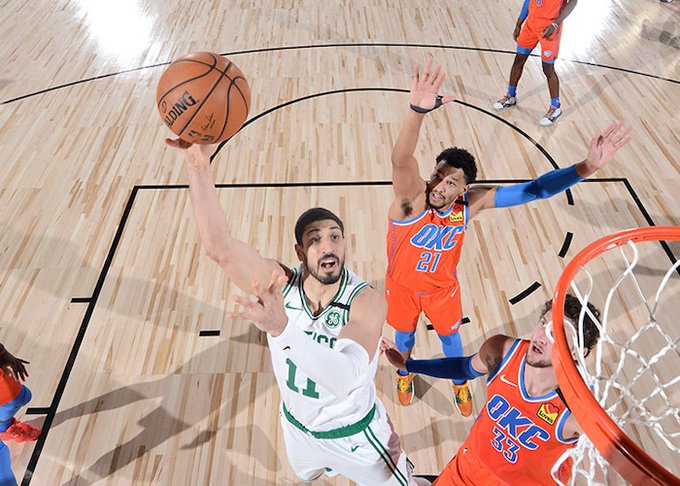 Hasil Uji Coba NBA: OKC Bungkam Celtics, Raptors Taklukkan Rockets