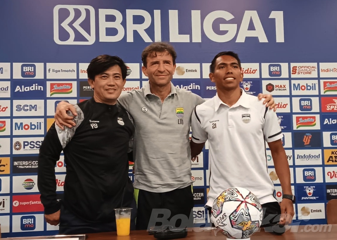 Hadapi Dewa United FC, Luis Milla Tuntut Pemain Persib Maksimal