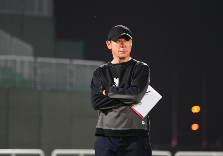 Piala Asia U-23 2024: Terkejut dengan Penampilan Timnas Indonesia, Pelatih Korsel Puji Shin Tae-yong