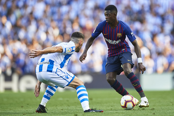 Ernesto Valverde Bantah Hukum Ousmane Dembele