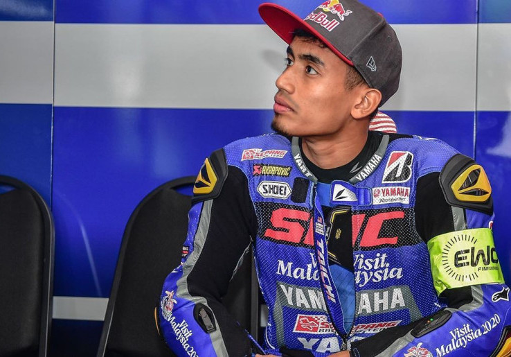 Pembalap Indonesia Terlibat Insiden Horor Hafiz Syahrin di Moto2 Austria