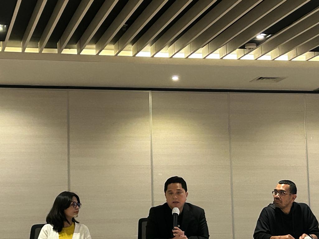 Erick Thohir Tak Bisa Hentikan 9 Pemain Timnas Ikut Pendidikan Kepolisian