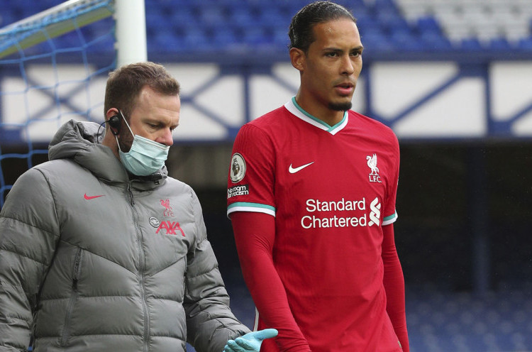 Liverpool Terancam Kehilangan Virgil van Dijk hingga Akhir Musim