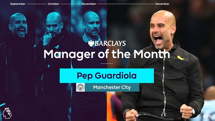 Raih Manajer Terbaik, Guardiola Cetak Sejarah di Premier League