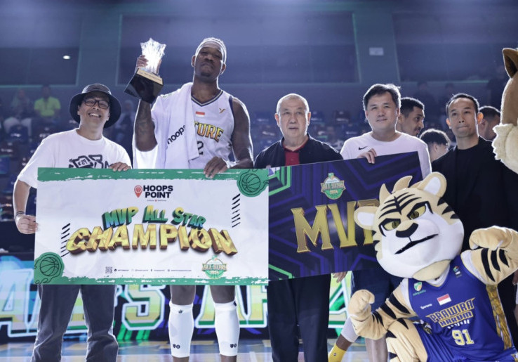 Pemain Dewa United Banten Bersinar di IBL All-Star 2024