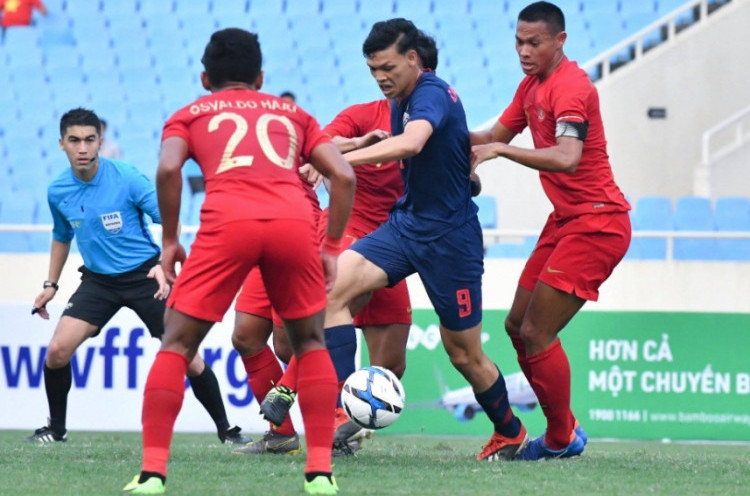 Timnas Indonesia U-23 Digilas Thailand 0-4