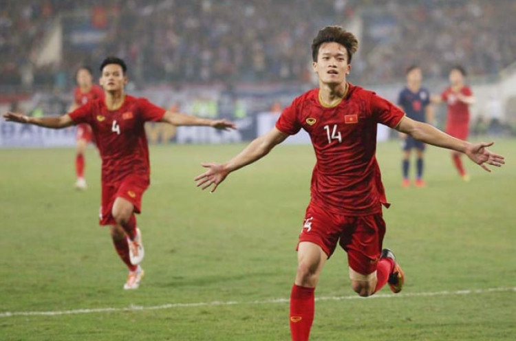 Sikat Thailand 4-0, Timnas Vietnam U-23 Juara Grup dan Lolos ke Piala Asia U-23 2020