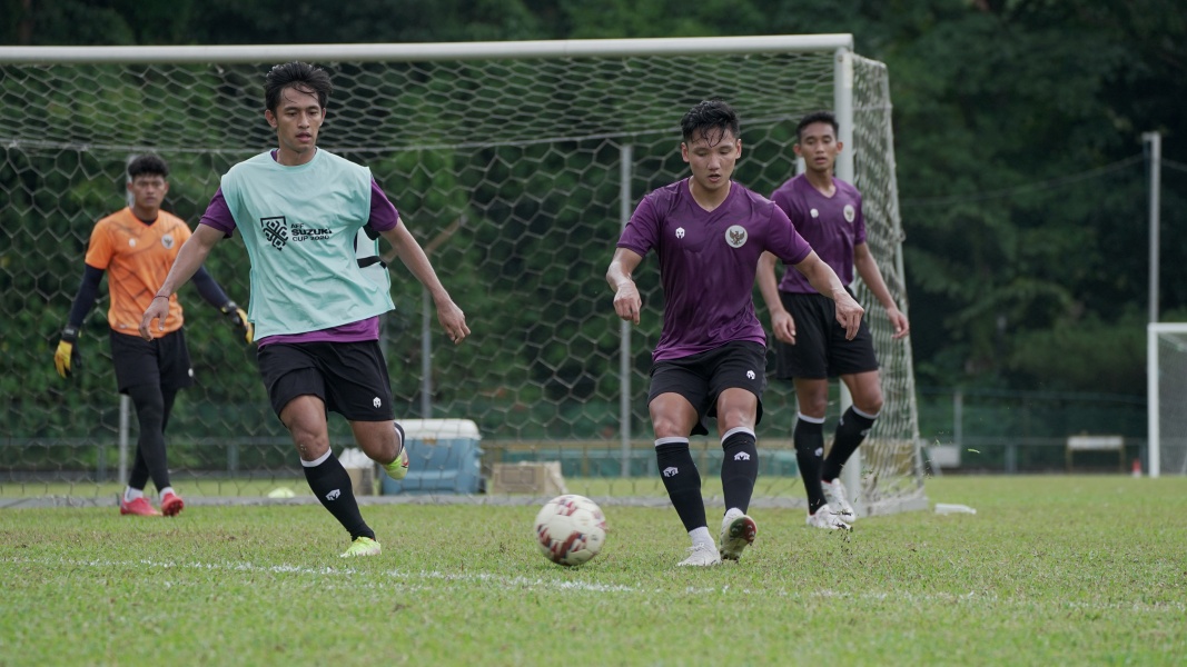 Jelang Lawan Laos, Timnas Indonesia Latihan Ringan