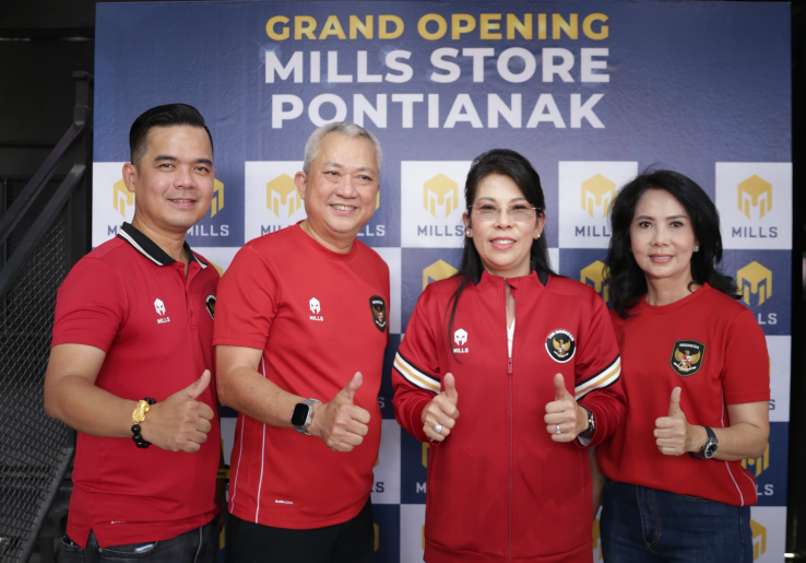 Mills Lebarkan Sayap ke Pontianak, Perkuat Akses Produk Olahraga Lokal
