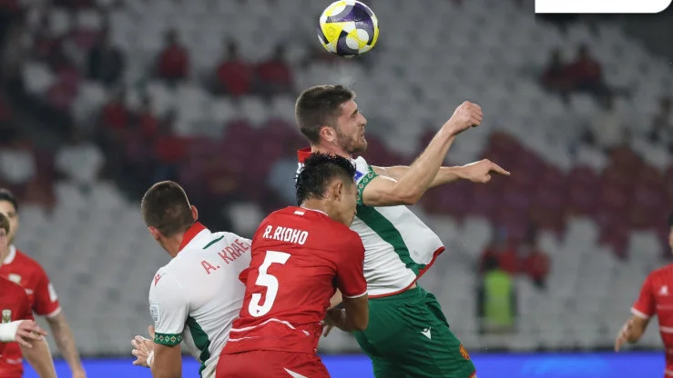 Galeri Foto: Timnas Indonesia Kalah Tipis dari Bulgaria