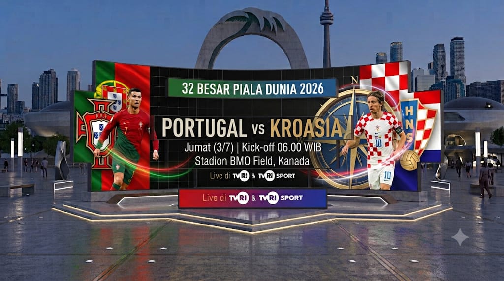 Prediksi dan Statistik Portugal vs Kroasia: Ujian Mental Cristiano Ronaldo dan Pasukan Selecao das Quinas
