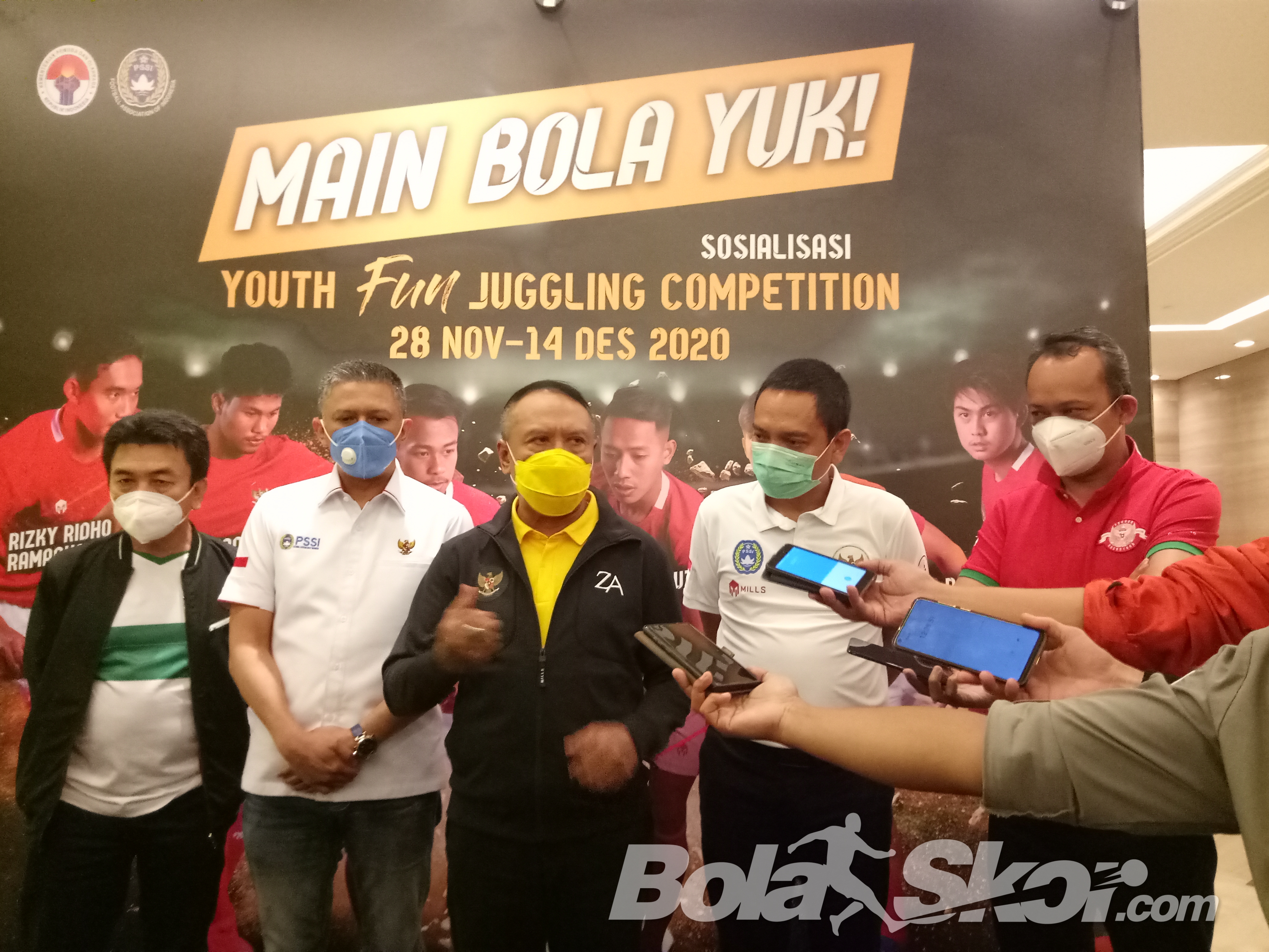 Kemenpora dan PSSI Menggelar Sosialisasi Youth Fun Juggling Competition