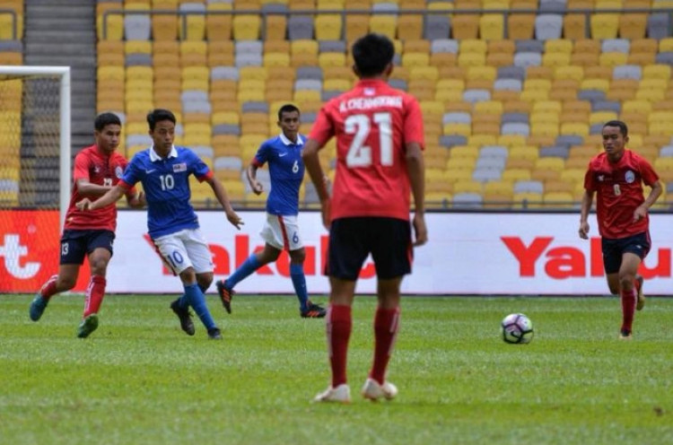 Lawan Timnas Indonesia U-16 di Grup A Piala AFF U-16 Disikat Malaysia 0-4