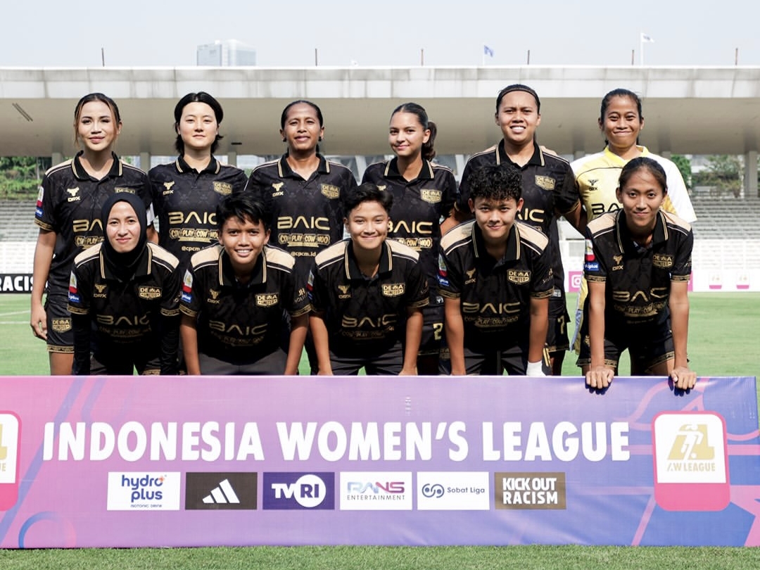 Starting XI Dewa United Women saat menghadapi Persikad Depok Women. (Instagram Dewa United Women)
