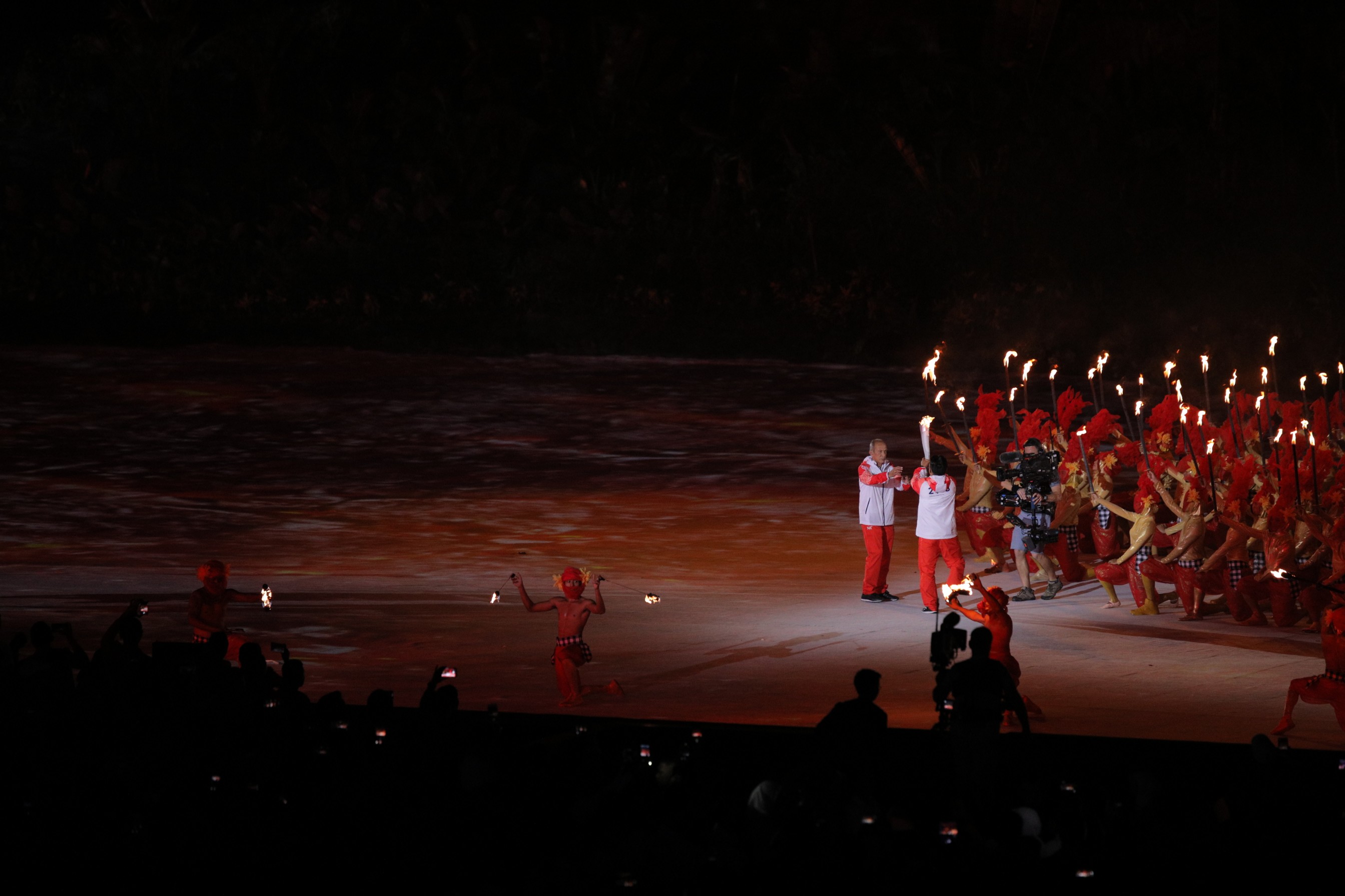 Ungkapan Arki Wisnu saat Bacakan Janji Atlet di Pembukaan Asian Games 2018
