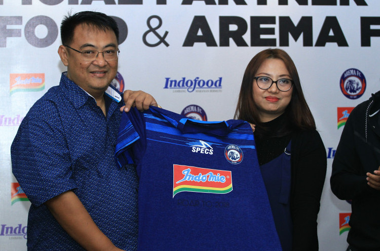 Arema FC Perkenalkan Sponsor Utama Ketiga Jelang Liga 1