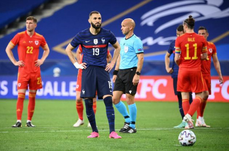 Gagal Penalti Tandai Comeback Benzema bersama Timnas Prancis
